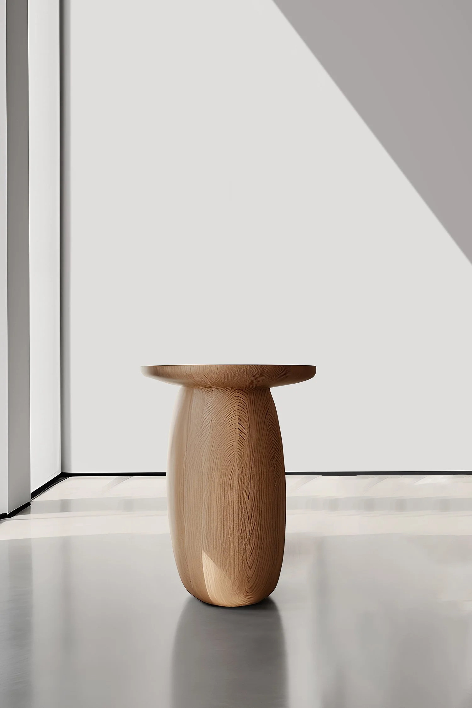 Side Table, End table or Nightstand Samu, Made of Solid Wood by